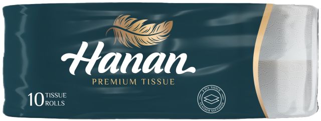 Hannan Toilet Tissue 2 Ply 10 Rolls